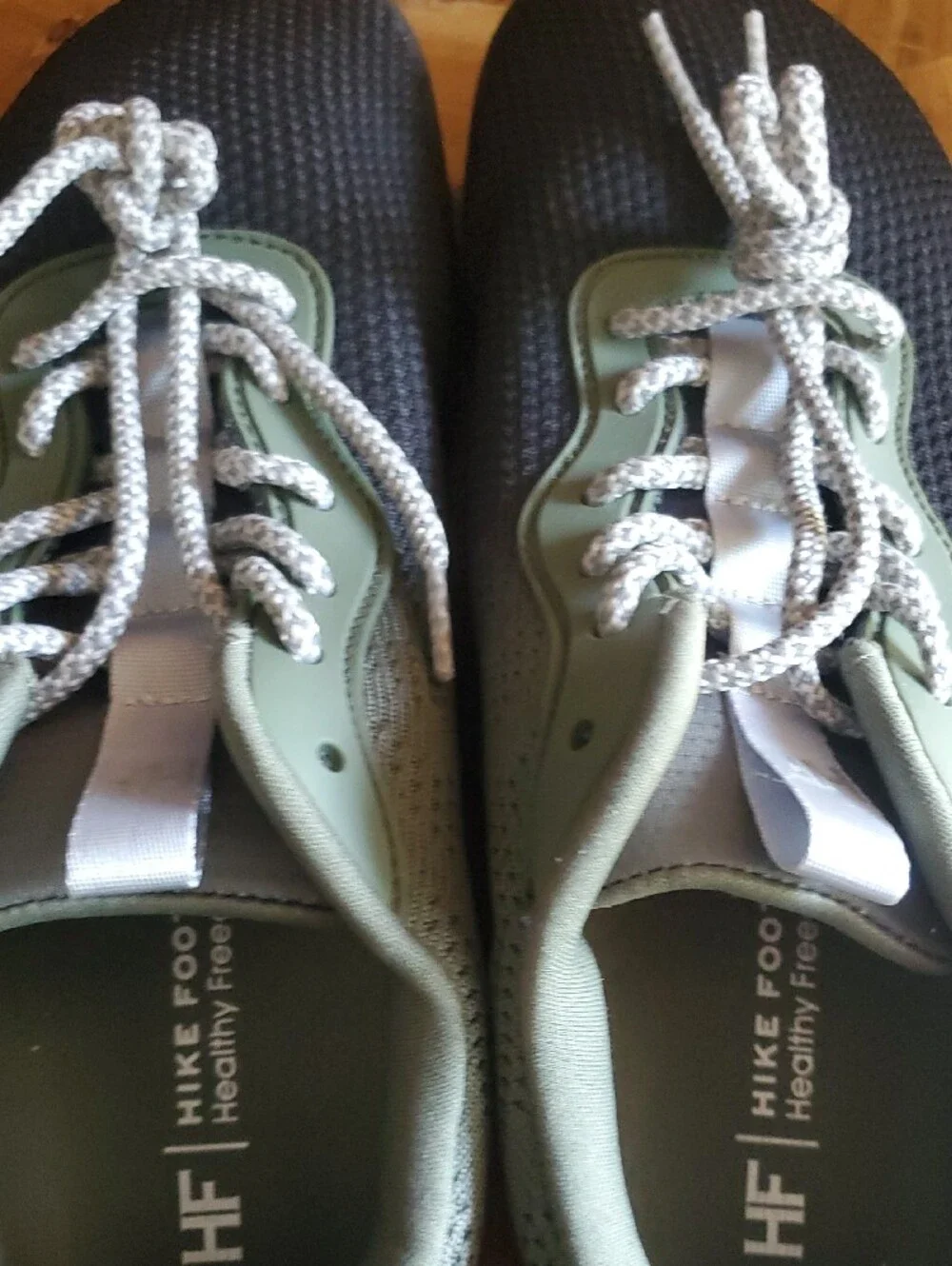 Men's Knit Sneakers in Black & Olive Lightweight Everyday Trainer